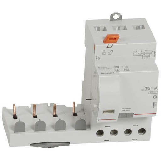 [LEG410520] Bloc Diff Adaptable Vis Dx³ Pour Disj 1 Mod/Pôle 4P 400V~ 40 legrand 410520
