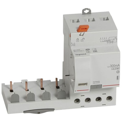 [LEG410545] Bloc Diff Adaptable À Vis Dx³ Pour Disj 1 Module/Pôle 4P 400 legrand 410545