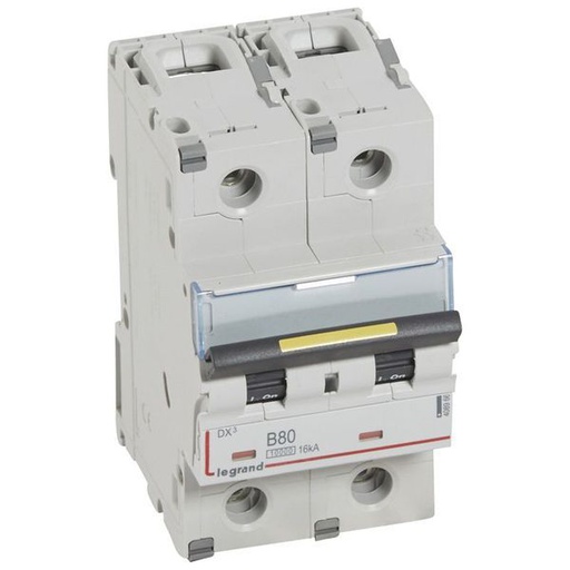 [LEG408966] Dx3 Disjoncteur 2P B80 10000A/16Ka legrand 408966
