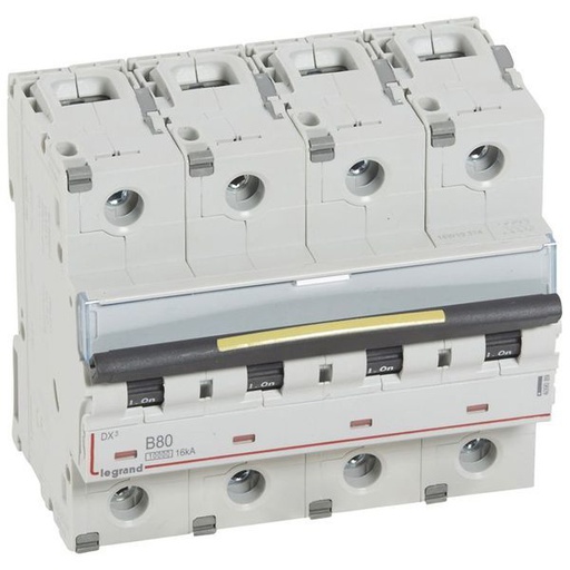 [LEG409089] Dx3 Disjoncteur 4P B80 10000A/16Ka legrand 409089