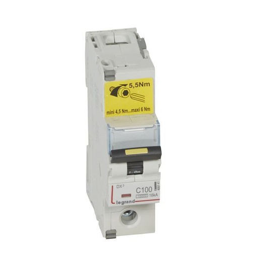 [LEG409141] Dx3 Disjoncteur 1P C100 10000A/16Ka legrand 409141