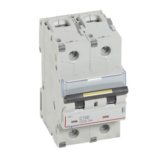 [LEG409229] Dx3 Disjoncteur 2P C100 10000A/16Ka legrand 409229