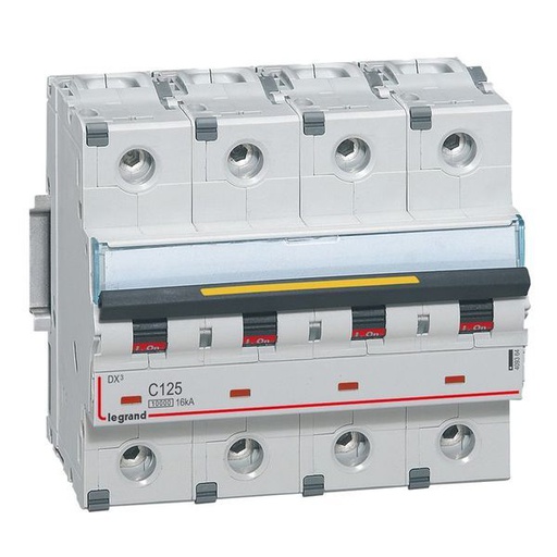 [LEG409364] Disjoncteur Dx³10000 16Ka Arrivées Haut/Départ Bas Vis 4P 1 legrand 409364