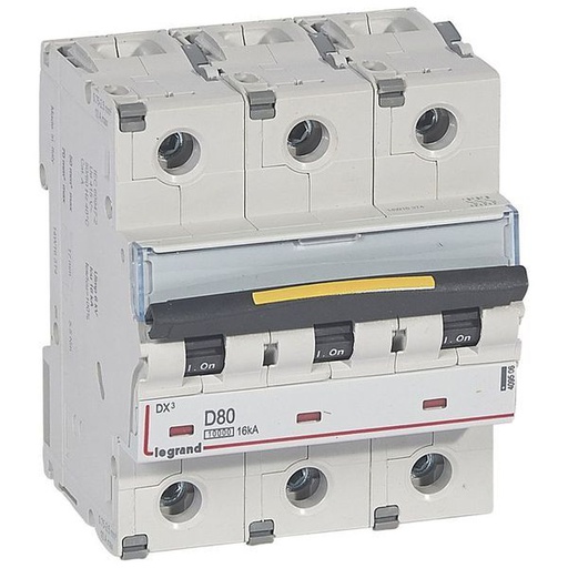 [LEG409506] Dx3 Disjoncteur 3P D80 10000A/16Ka legrand 409506