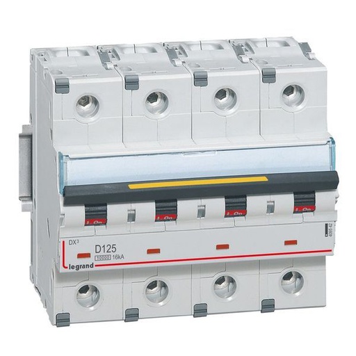 [LEG409542] Disjoncteur Dx³10000 16Ka Arrivées Haut/Départs Bas Vis 4P 1 legrand 409542