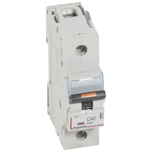 [LEG409759] Dx3 Disjoncteur 1P C40 25Ka legrand 409759