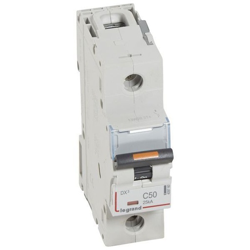 [LEG409760] Dx3 Disjoncteur 1P C50 25Ka legrand 409760
