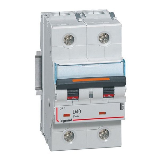 [LEG409824] Dx3 Disjoncteur 2P D40 25Ka legrand 409824