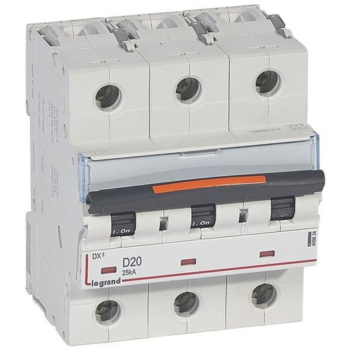 [LEG409834] Dx3 Disjoncteur 3P D20 25Ka legrand 409834