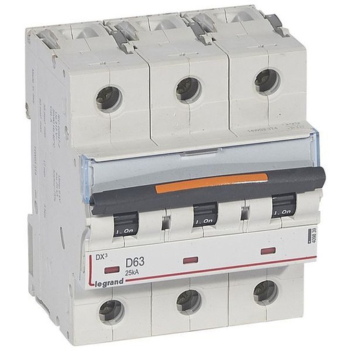 [LEG409839] Dx3 Disjoncteur 3P D63 25Ka legrand 409839
