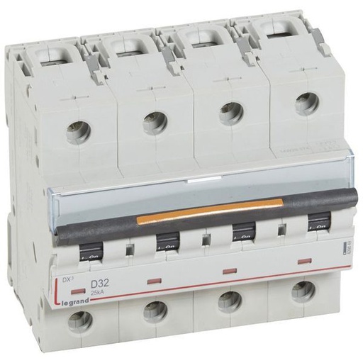 [LEG409849] Dx3 Disjoncteur 4P D32 25Ka legrand 409849