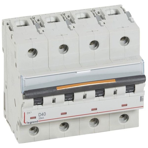[LEG409850] Dx3 Disjoncteur 4P D40 25Ka legrand 409850