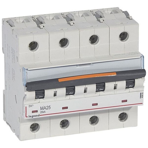 [LEG409893] Dx3 Disjoncteur 4P Ma25 25Ka legrand 409893