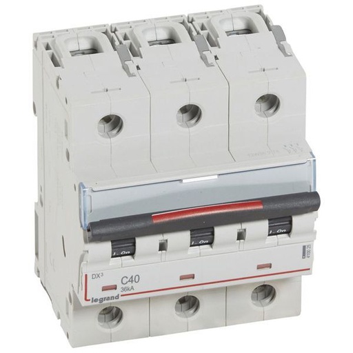 [LEG410025] Dx3 Disjoncteur 3P C40 36Ka legrand 410025
