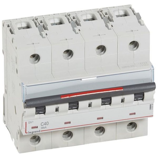[LEG410038] Dx3 Disjoncteur 4P C40 36Ka legrand 410038