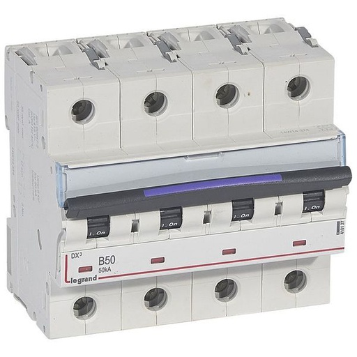 [LEG410127] Dx3 Disjoncteur 4P B50 50Ka legrand 410127