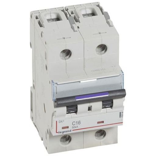 [LEG410148] Dx3 Disjoncteur 2P C16 50Ka legrand 410148