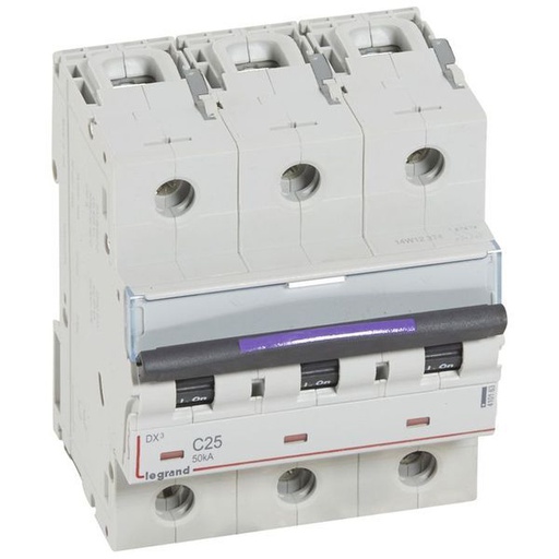 [LEG410163] Dx3 Disjoncteur 3P C25 50Ka legrand 410163
