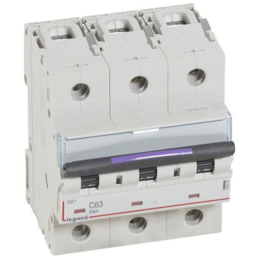[LEG410167] Dx3 Disjoncteur 3P C63 50Ka legrand 410167