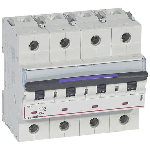 [LEG410177] Dx3 Disjoncteur 4P C32 50Ka legrand 410177