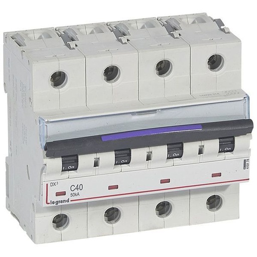 [LEG410178] Dx3 Disjoncteur 4P C40 50Ka legrand 410178