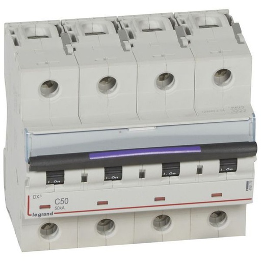 [LEG410179] Dx3 Disjoncteur 4P C50 50Ka legrand 410179