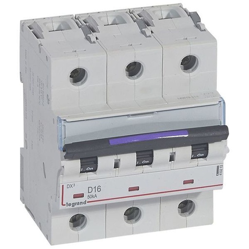 [LEG410213] Dx3 Disjoncteur 3P D16 50Ka legrand 410213