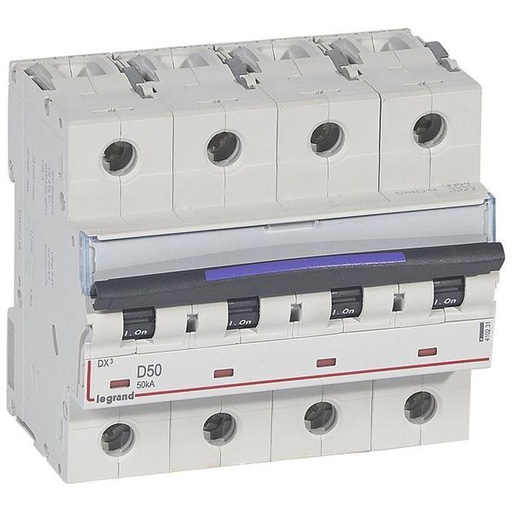[LEG410231] Dx3 Disjoncteur 4P D50 50Ka legrand 410231