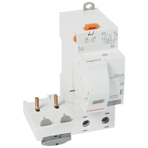 [LEG410408] Dx3 Bloc Differentiel 2P 63A Ac 30Ma Tg Auto legrand 410408
