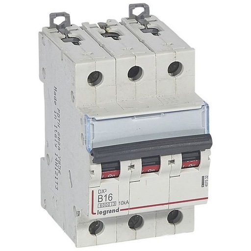 [LEG407532] Dx3 Disjoncteur 3P B16 6000A/10Ka legrand 407532