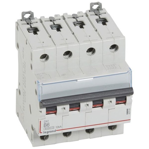 [LEG407593] Dx3 Disjoncteur 4P B6 6000A/10Ka legrand 407593