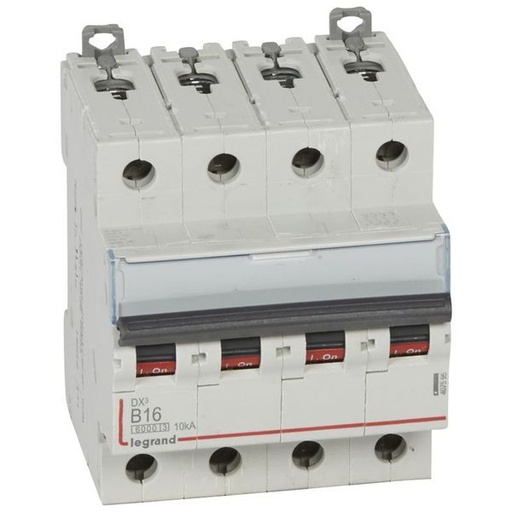[LEG407595] Dx3 Disjoncteur 4P B16 6000A/10Ka legrand 407595