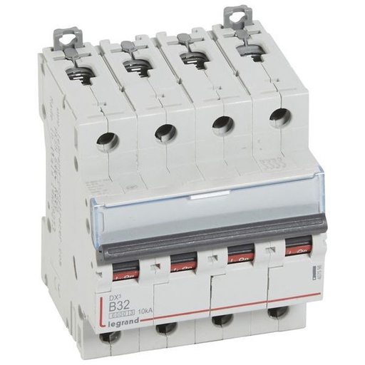 [LEG407598] Dx3 Disjoncteur 4P B32 6000A/10Ka legrand 407598