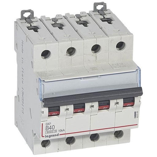 [LEG407599] Dx3 Disjoncteur 4P B40 6000A/10Ka legrand 407599