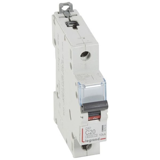 [LEG407655] Dx3 Disjoncteur 1P C20 6000A/10Ka legrand 407655