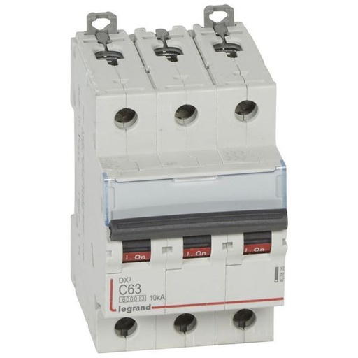 [LEG407835] Dx3 Disjoncteur 3P C63 6000A/10Ka legrand 407835