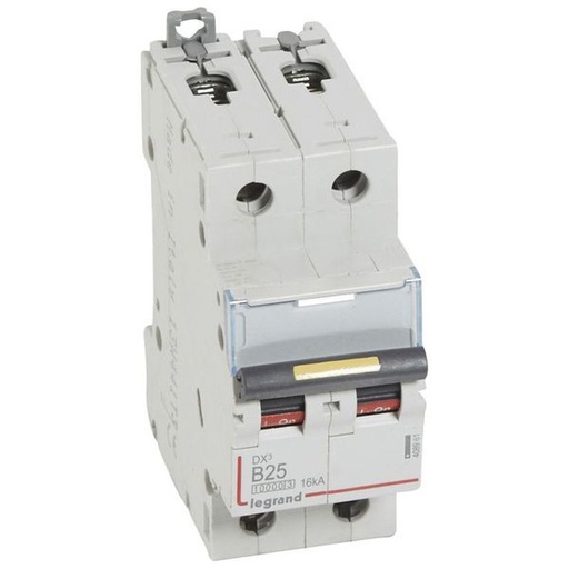 [LEG408961] Dx3 Disjoncteur 2P B25 10000A/16Ka legrand 408961