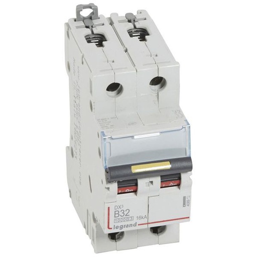 [LEG408962] Dx3 Disjoncteur 2P B32 10000A/16Ka legrand 408962