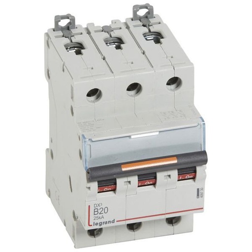 [LEG409730] Dx3 Disjoncteur 3P B20 25Ka legrand 409730