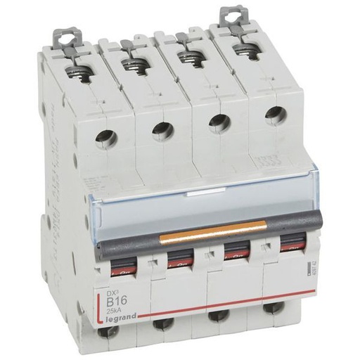 [LEG409742] Dx3 Disjoncteur 4P B16 25Ka legrand 409742