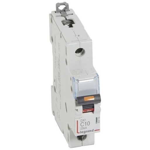 [LEG409754] Dx3 Disjoncteur 1P C10 25Ka legrand 409754