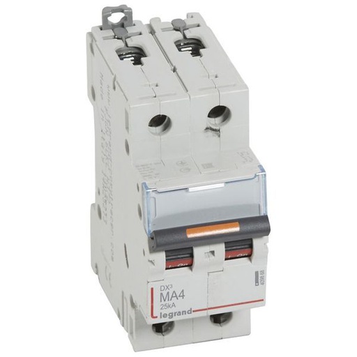 [LEG409868] Dx3 Disjoncteur 2P Ma4 25Ka legrand 409868