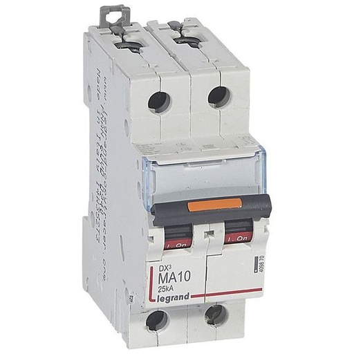 [LEG409870] Dx3 Disjoncteur 2P Ma10 25Ka legrand 409870