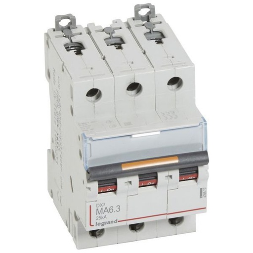 [LEG409879] Dx3 Disjoncteur 3P Ma6.3 25Ka legrand 409879