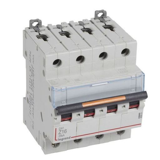 [LEG409935] Dx3 Disjoncteur 4P Z16 25Ka legrand 409935