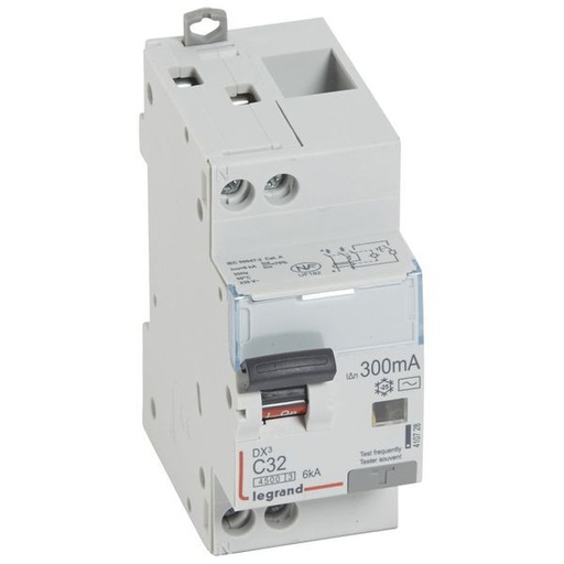 [LEG410728] Disjoncteurs Diff Dx³ 4500 Vis/Vis U+N 230V~ 32A Typeac legrand 410728