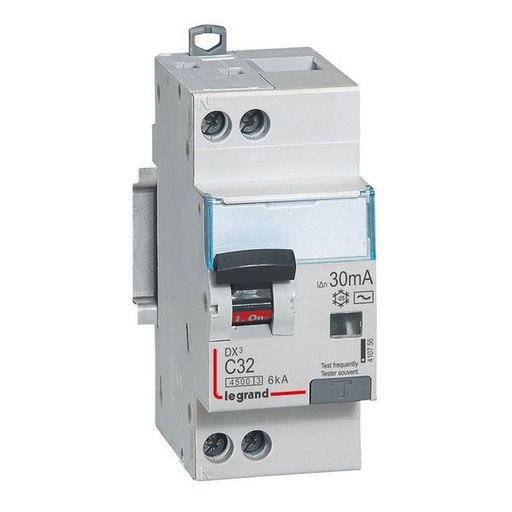 [LEG410756] Disjoncteur Diff Dx³ 4500 -Vis/Vis- U+N 230V~ 32A- Typef-30M legrand 410756