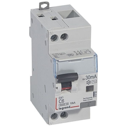[LEG410783] Disj. Diff Monobloc Dx³6000 10Ka Arrivée Haut/Départ Bas Vis legrand 410783