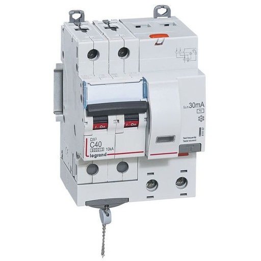 [LEG411162] Disjoncteur Diff Dx³ 6000 -Vis-2P-230/400V~-40A -Typeac -30M legrand 411162
