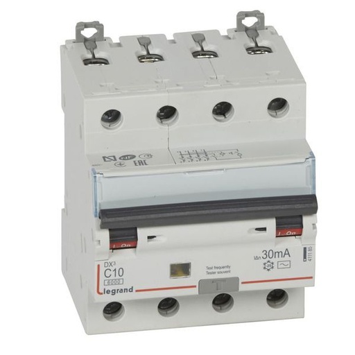 [LEG411185] Disj. Dif Monoblocs Dx³6000 10Ka Arrivée Hauts/Départ Bas Vi legrand 411185